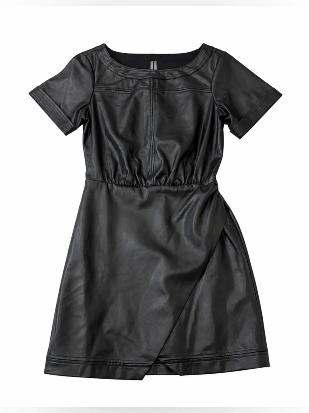 Anthropologie | Dresses | Anthropologie Black Faux Leather Wrap Mini Dress | Poshmark Anthropologie | Dresses | Anthropologie Black Faux Leather Wrap Mini Dress | Poshmark